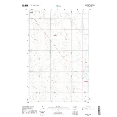 2020 Map of Hansboro SE, 2020 Print