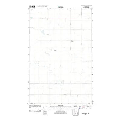 2011 Map of Hansboro SW, 2011 Print
