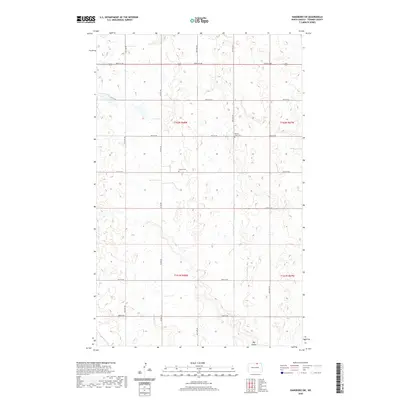 2020 Map of Hansboro SW, 2020 Print