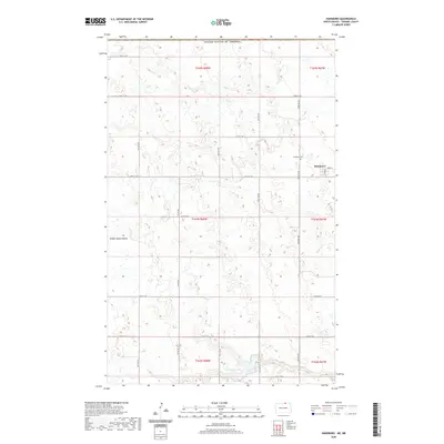 2020 Map of Hansboro, 2020 Print