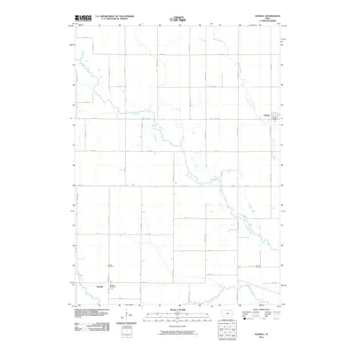 2010 Map of Hansell, 2010 Print