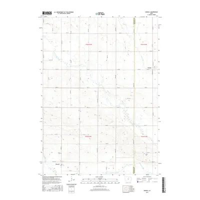 2015 Map of Hansell, 2015 Print