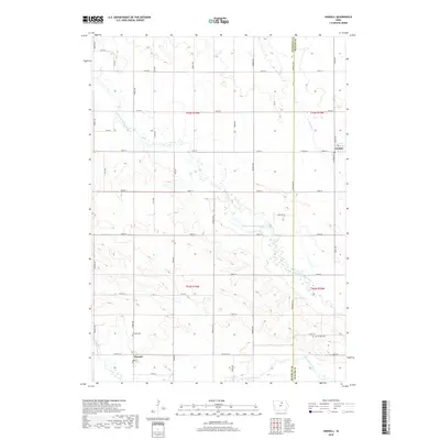 2018 Map of Hansell, 2018 Print