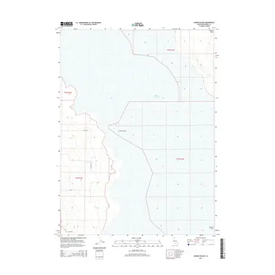 2015 Map of Hansen Island, 2015 Print