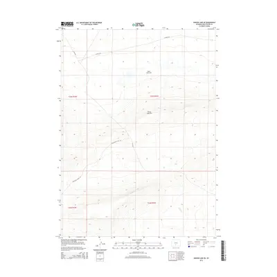 2015 Map of Hansen Lake NE, 2015 Print