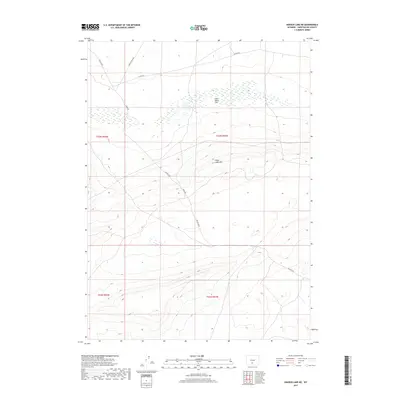 2017 Map of Hansen Lake NE, 2017 Print
