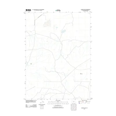 2012 Map of Hansen Lake, 2012 Print