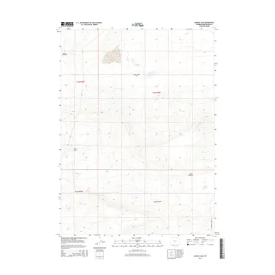 2015 Map of Hansen Lake, 2015 Print