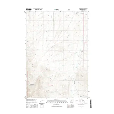 2014 Map of Hansen Ranch, 2014 Print