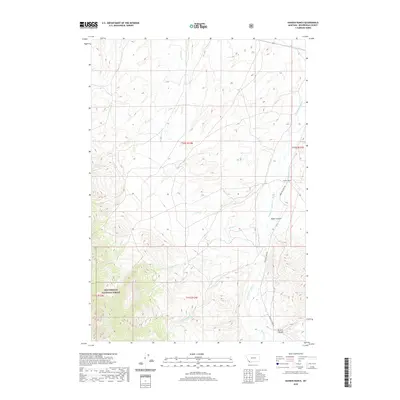 2020 Map of Hansen Ranch, 2020 Print