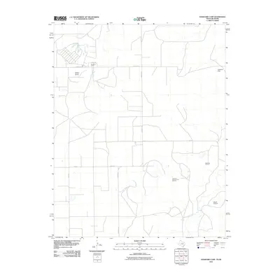 2010 Map of Hansford Camp, 2010 Print