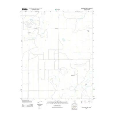 2012 Map of Hansford Camp, 2012 Print