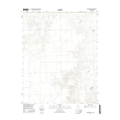 2016 Map of Hansford Camp, 2016 Print