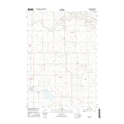 2016 Map of Hanska, 2016 Print