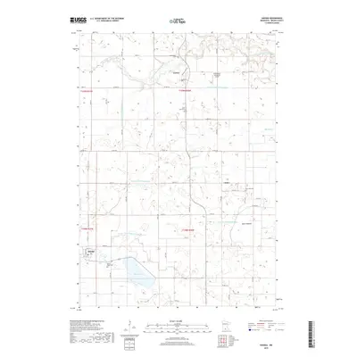 2019 Map of Hanska, 2019 Print