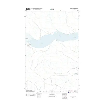 2011 Map of Hanson Flat, 2011 Print