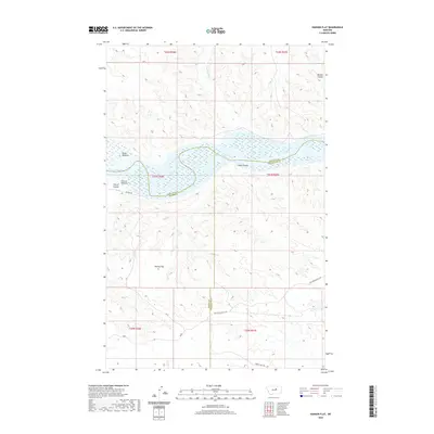 2020 Map of Hanson Flat, 2020 Print