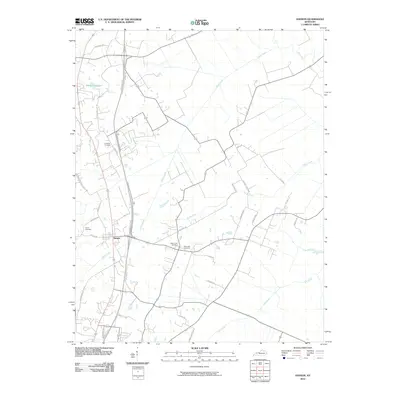 2010 Map of Hanson, 2010 Print