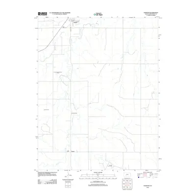 2012 Map of Hanston, 2012 Print