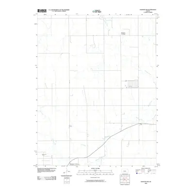 2009 Map of Hanston NW, 2009 Print