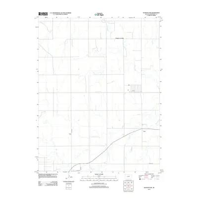 2012 Map of Hanston NW, 2012 Print