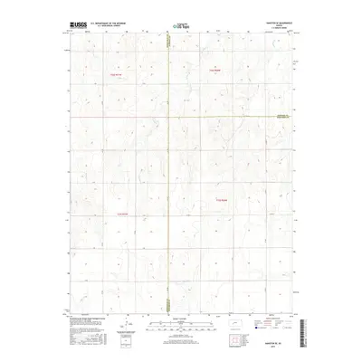 2015 Map of Hanston SE, 2015 Print