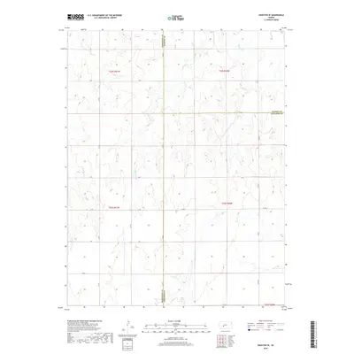 2018 Map of Hanston SE, 2018 Print