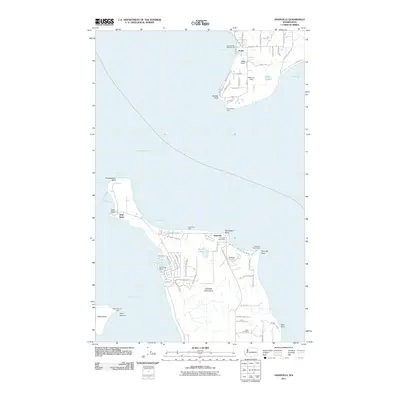 2011 Map of Hansville, 2011 Print