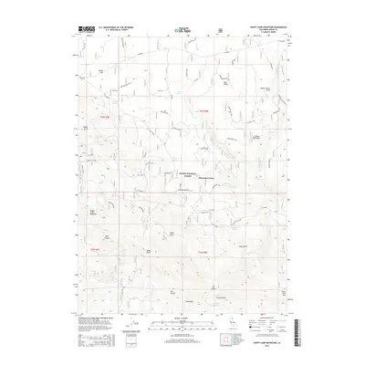 2015 Map of Happy Camp Mountain, 2015 Print