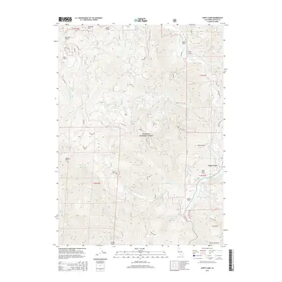 2015 Map of Happy Camp, 2015 Print