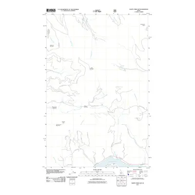 2011 Map of Happy Fork Gap, 2011 Print