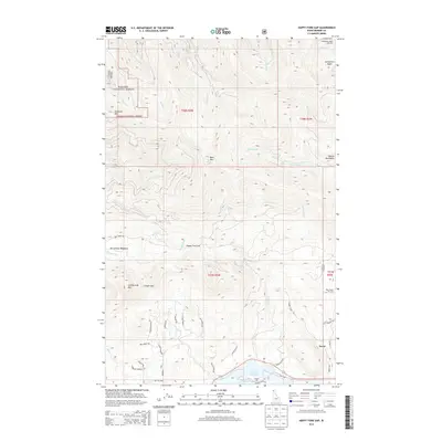 2013 Map of Happy Fork Gap, 2013 Print