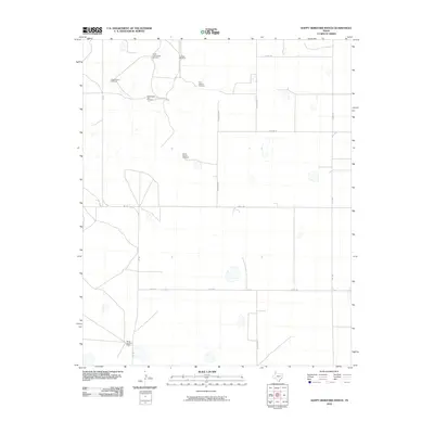 2010 Map of Happy Hereford Ranch, 2010 Print