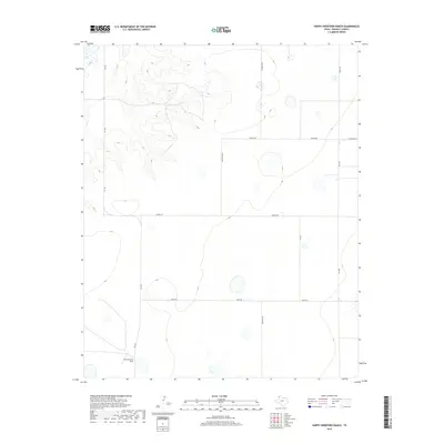 2019 Map of Happy Hereford Ranch, 2019 Print