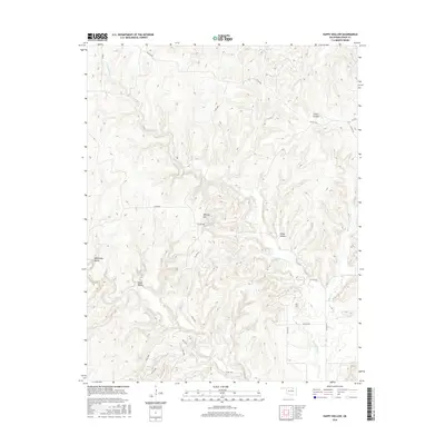 2016 Map of Happy Hollow, 2016 Print