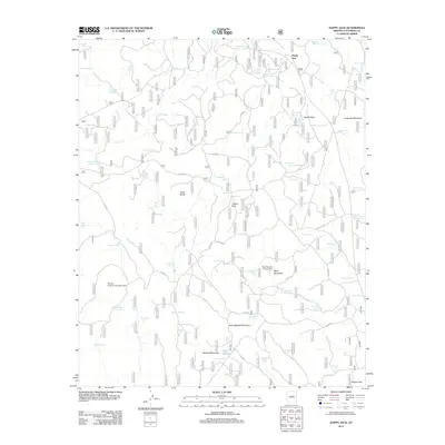 2011 Map of Happy Jack, 2011 Print