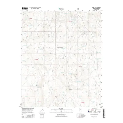 2014 Map of Happy Jack, 2014 Print