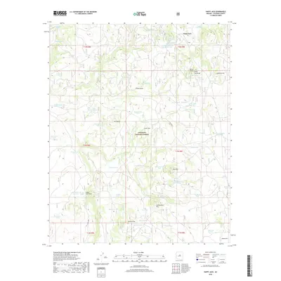 2018 Map of Happy Jack, 2018 Print