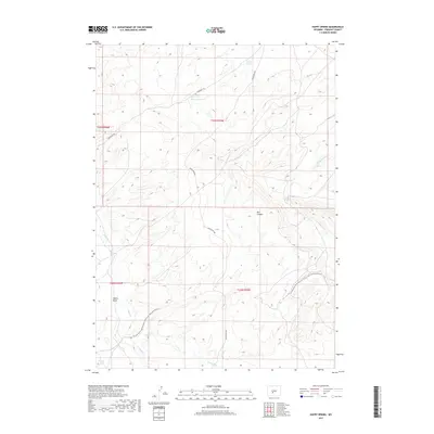 2017 Map of Happy Spring, 2017 Print