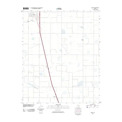 2010 Map of Happy, 2010 Print