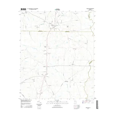 2014 Map of Haralson, 2014 Print