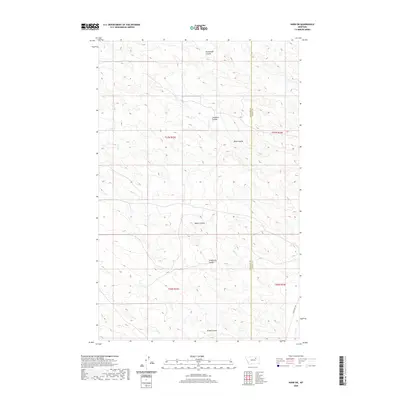 2020 Map of Harb SW, 2020 Print