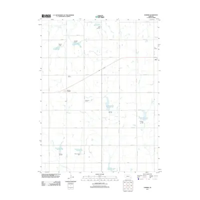 2011 Map of Harbine, 2011 Print
