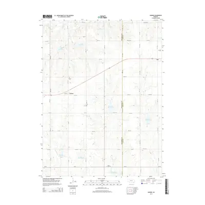 2014 Map of Harbine, 2014 Print