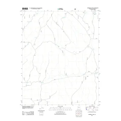 2012 Map of Harbison Tank, 2012 Print