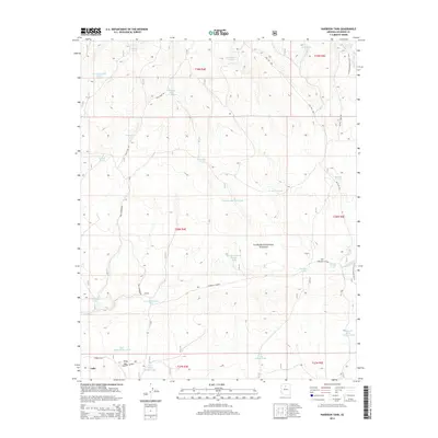 2014 Map of Harbison Tank, 2014 Print
