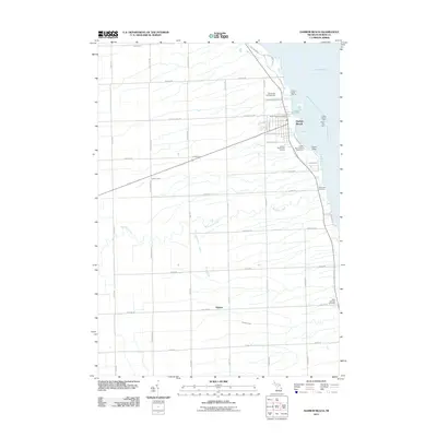 2011 Map of Harbor Beach, 2011 Print