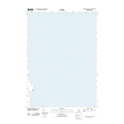 2011 Map of Harbor Beach OE E, 2011 Print