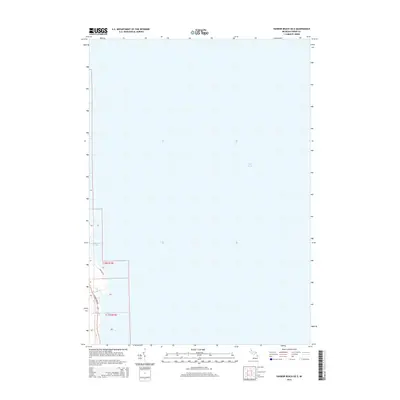 2014 Map of Harbor Beach OE E, 2014 Print