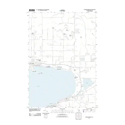 2011 Map of Harbor Springs, 2011 Print